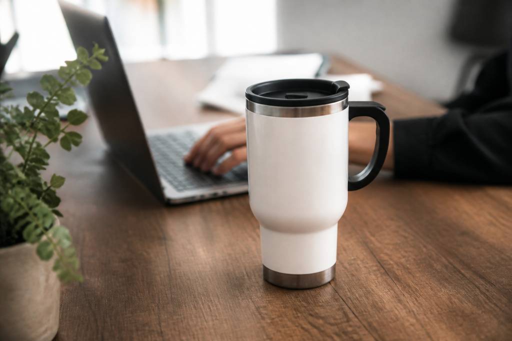 Mug isotherme personnalisé entreprise : un objet publicitaire utile et durable
