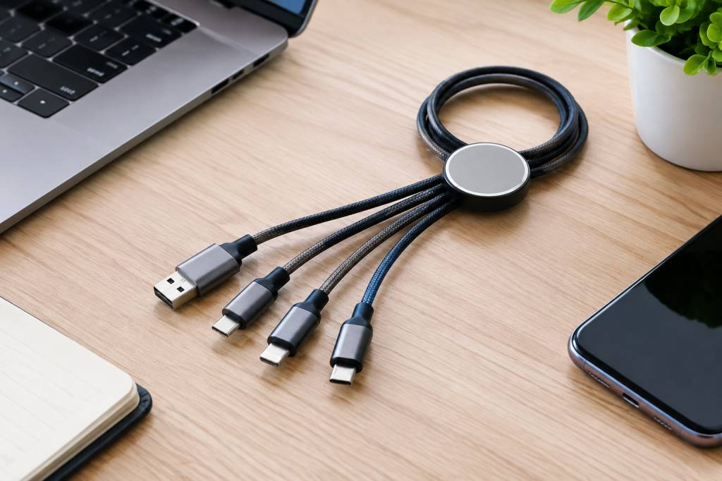 Câble usb personnalisé : un cadeau d’entreprise pratique et innovant
